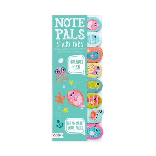 Note pals sticky tabs animals