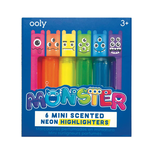 Mini monster scented markers