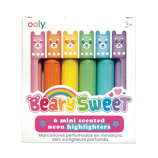 Beary sweet mini scented highlighters