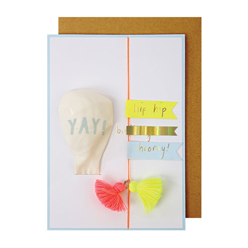 Birthday garland/hanging card