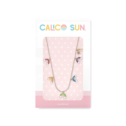 Amy necklace rainbow