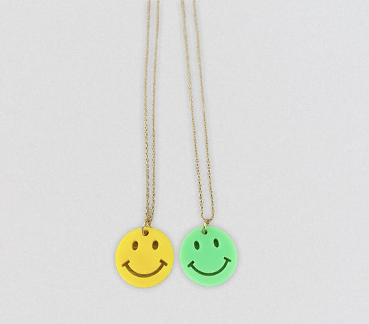 Necklace big smiley