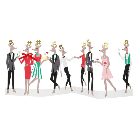 Christmas concertina card