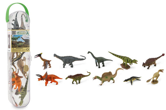 Set van 10 dinosaurussen