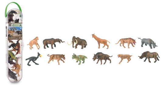 Set van 12 prehistorische zoodieren