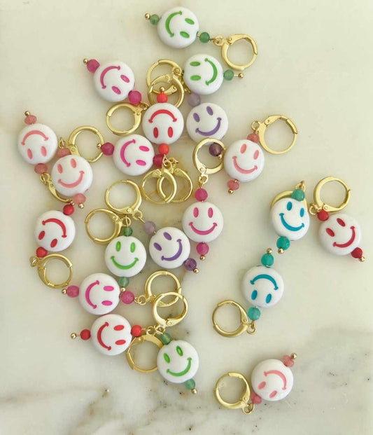 Happy vibes/candy love earrings