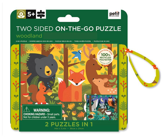 Tweezijdige puzzel on-to-go