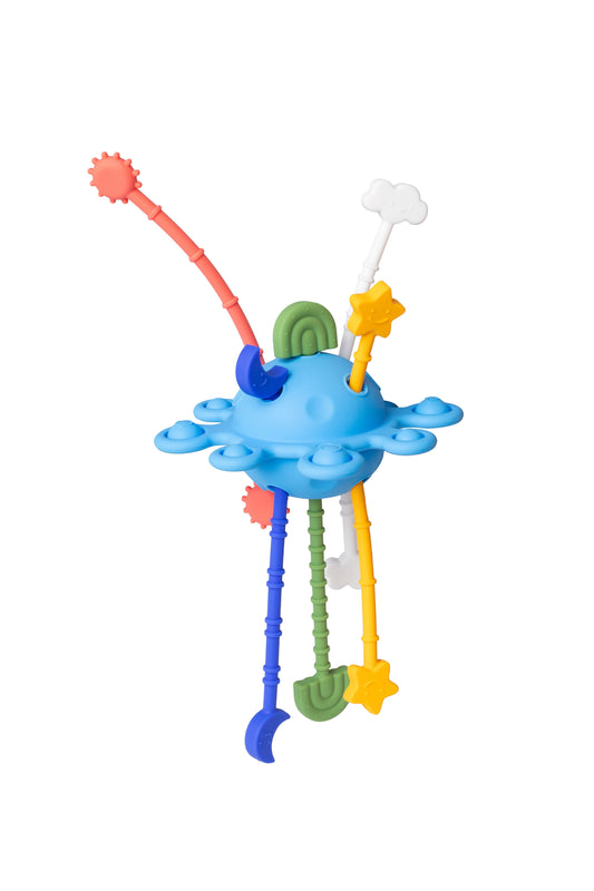 Planeet/raket/tuin trekspeeltje