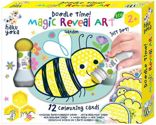 Magic reveal art tuin/dinosaurussen