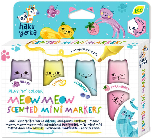 Mini markers meow meow/dieren