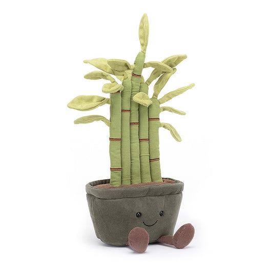 Amuseable potted bamboo