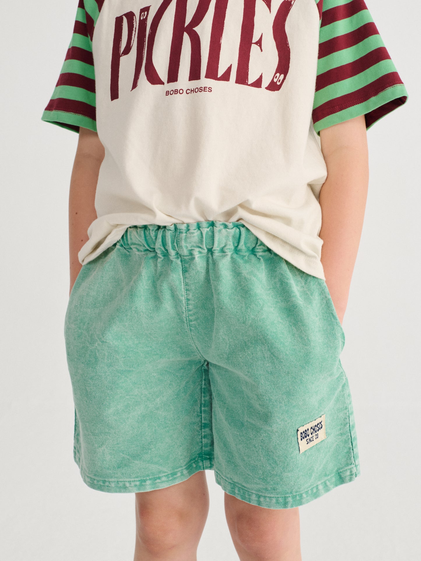 Bobo choss since 09 woven bermuda shorts