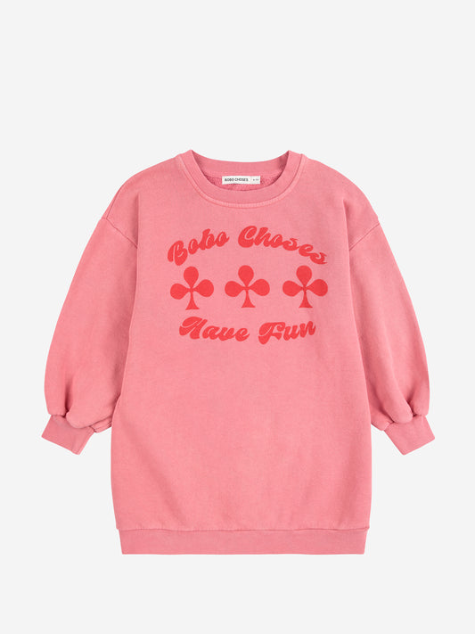 Have fun sweatshirt dress