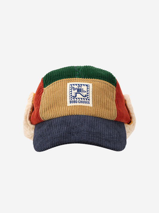 Mr Pencil corduroy winter cap