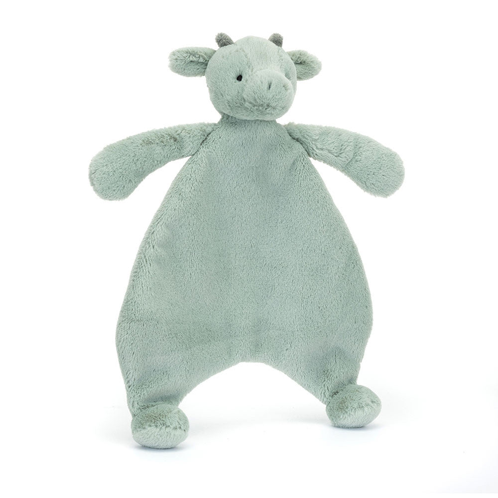 Bashful fox cub/beige bunny/dragon comforter