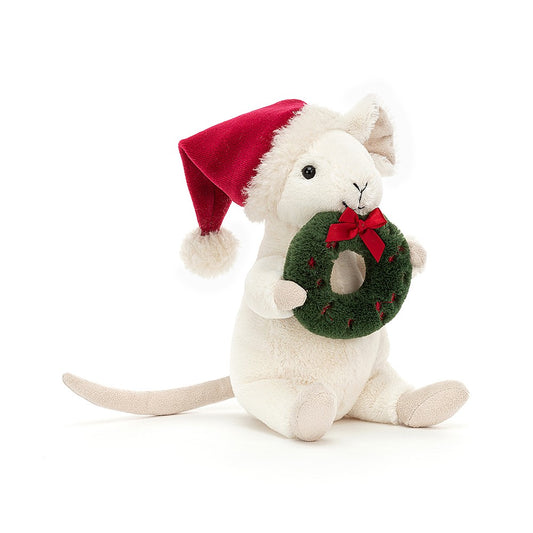 Merry mouse wreath/candy cane