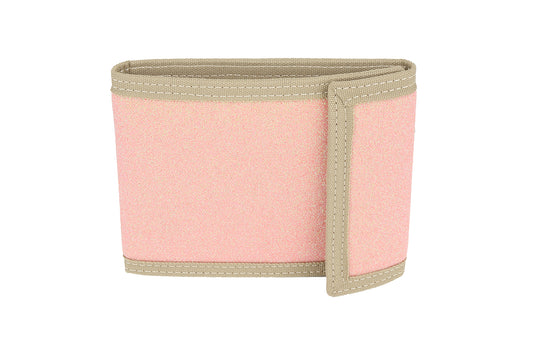 Portefeuille paillettes/loup blue