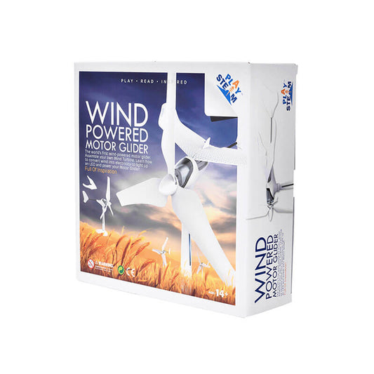 Wind turbine motor glider