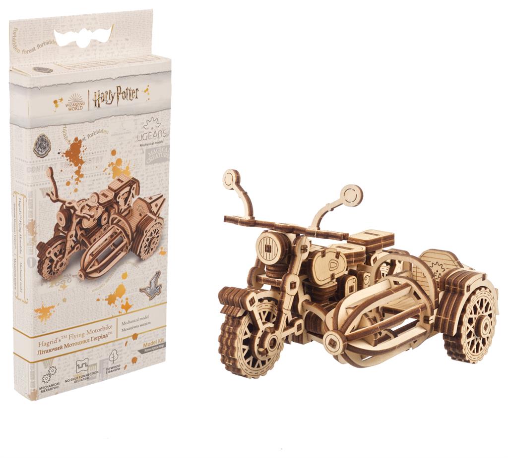 Hagrid's vliegende motorfiets/compact racer/woestijnbuggy mechanical model