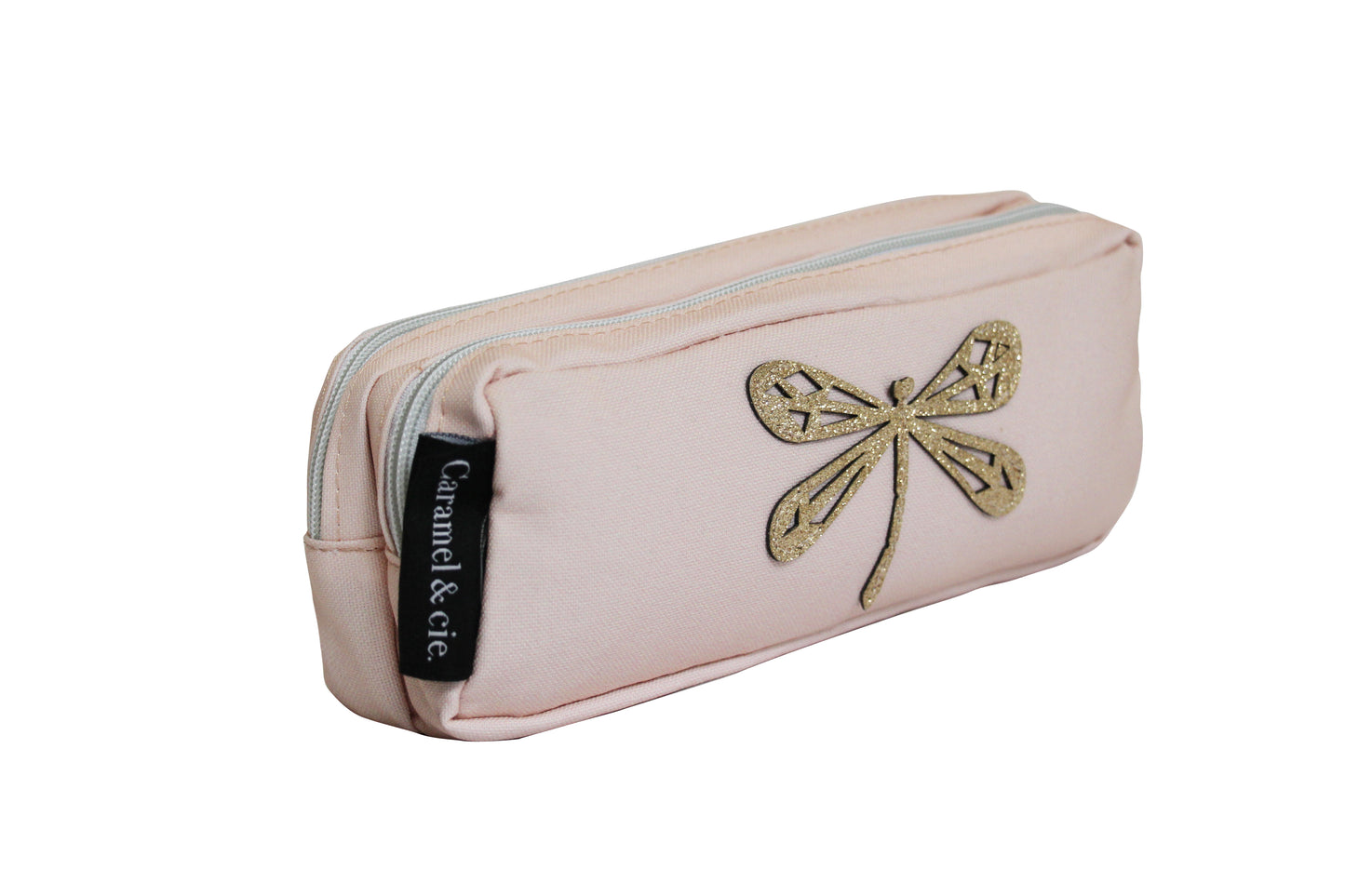 Trousse double libellule/arc en ciel etoile