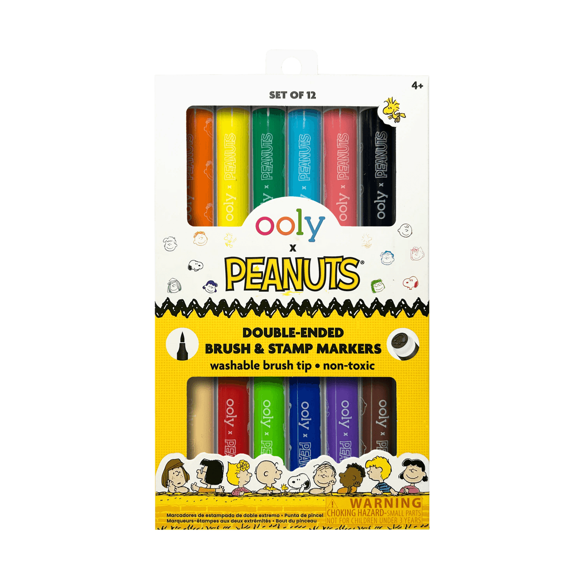 Peanuts double-ended brush & stamp