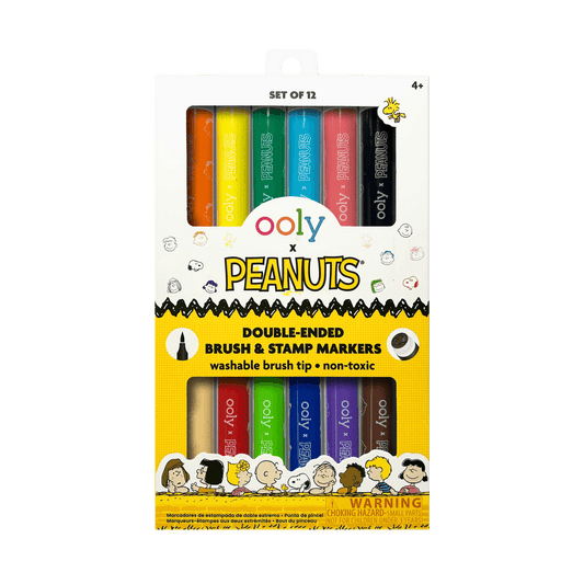 Peanuts double-ended brush & stamp