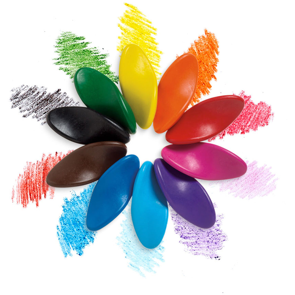 Left right crayons