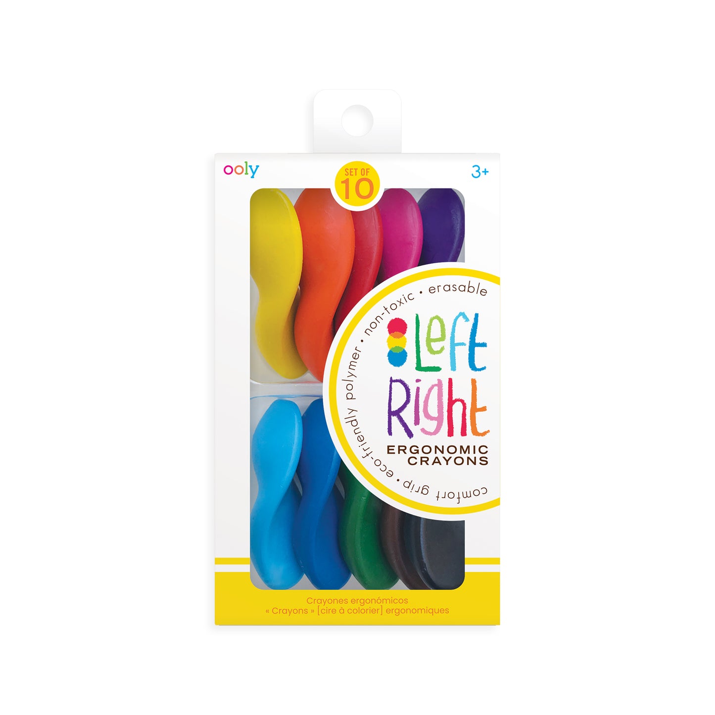 Left right crayons