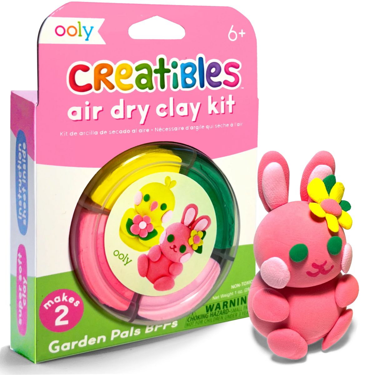 Creatibles D.I.Y. air dry clay garden pals/dino