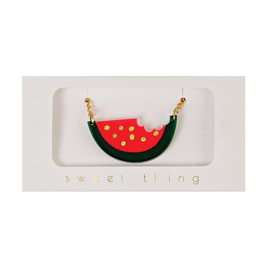 Watermelon necklace