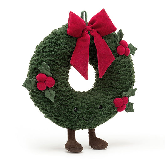 Amuseable berry wreath