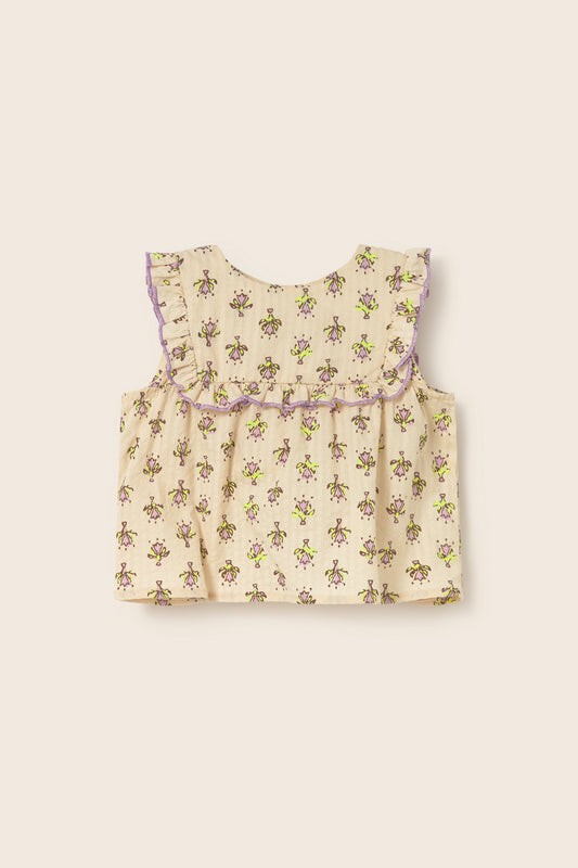 Ari indiana flower print blouse