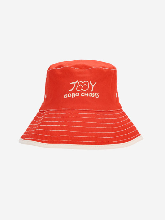 Joyful face reversible hat