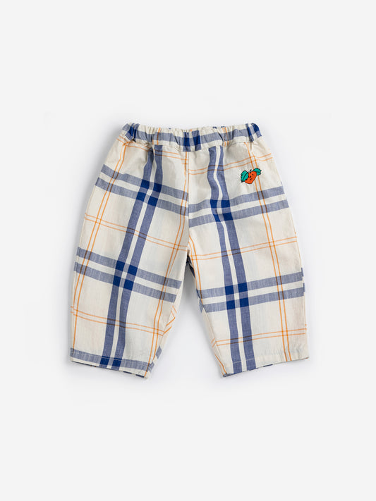 Fun tartan woven pants