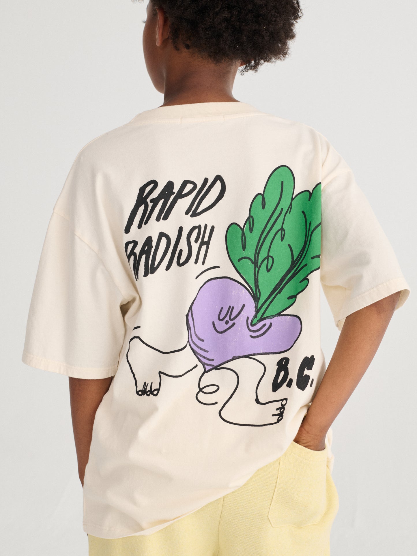 Rapid radish oversized t-shirt