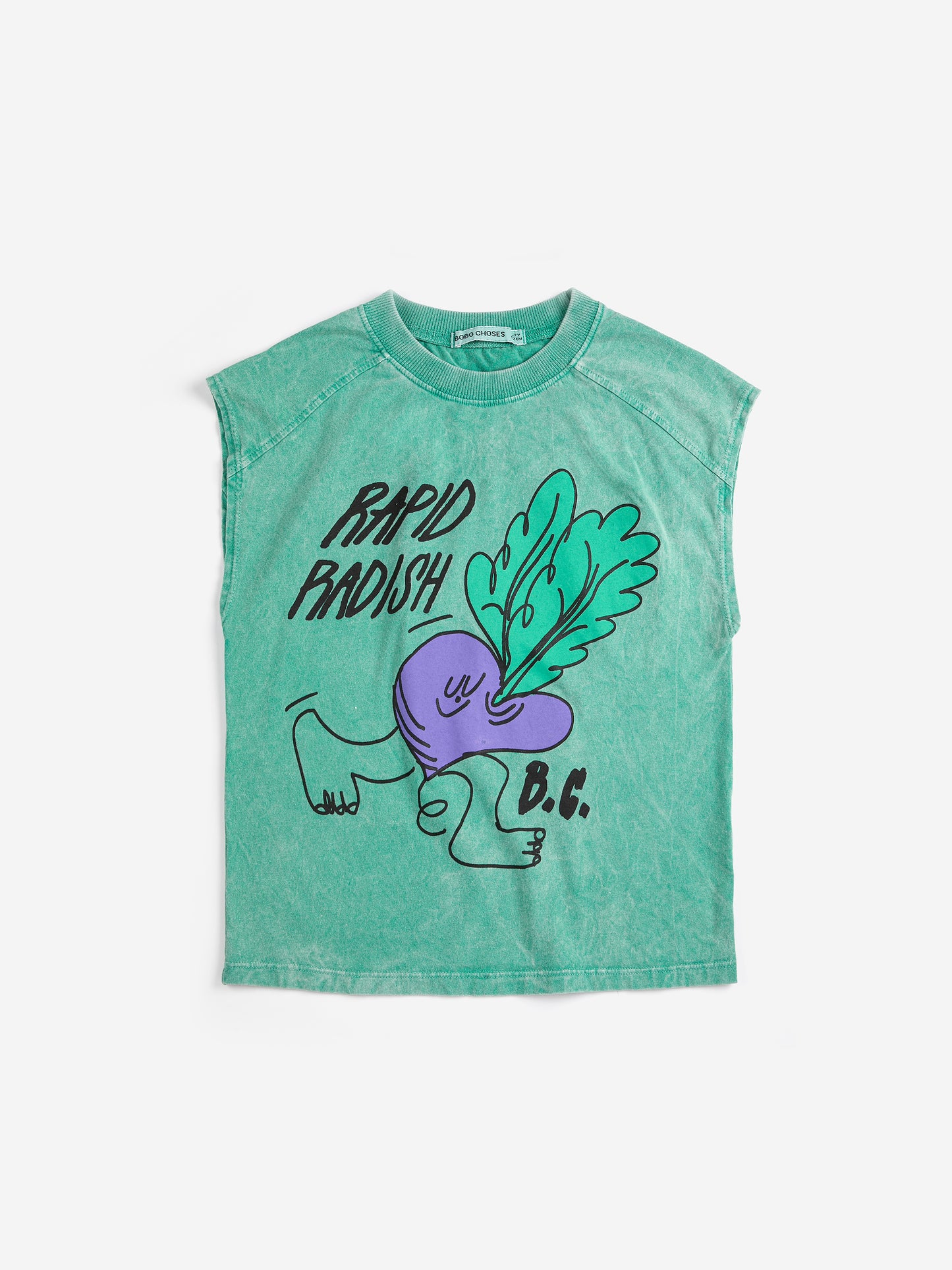 Rapid radish sleeveless t-shirt