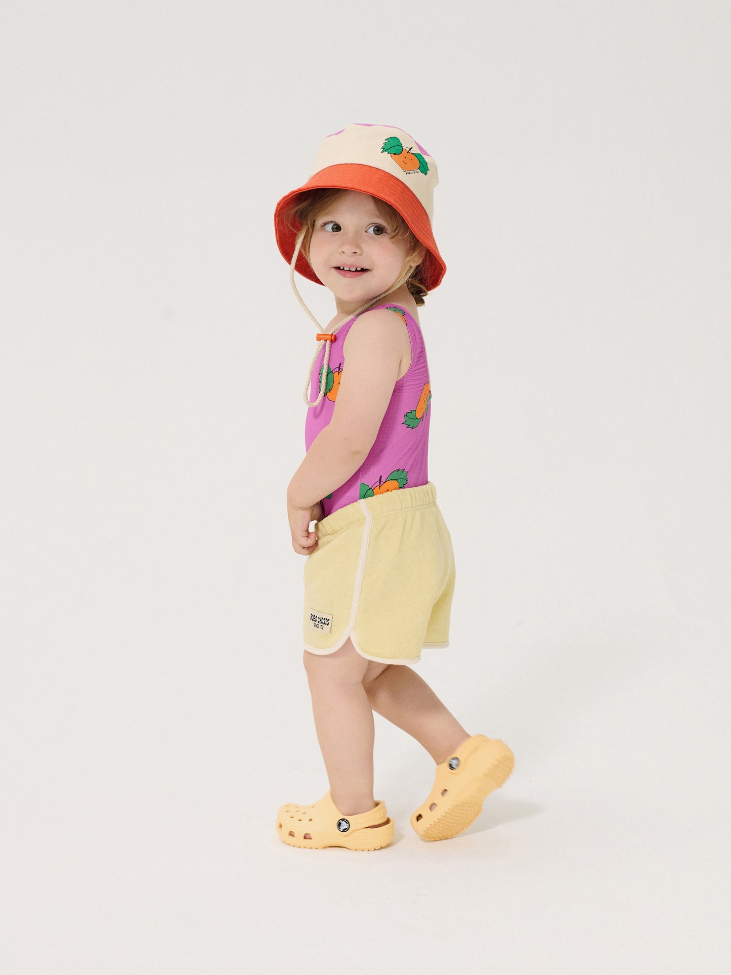Tangerine bucket hat
