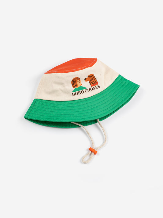 Friends in a pickle bucket hat