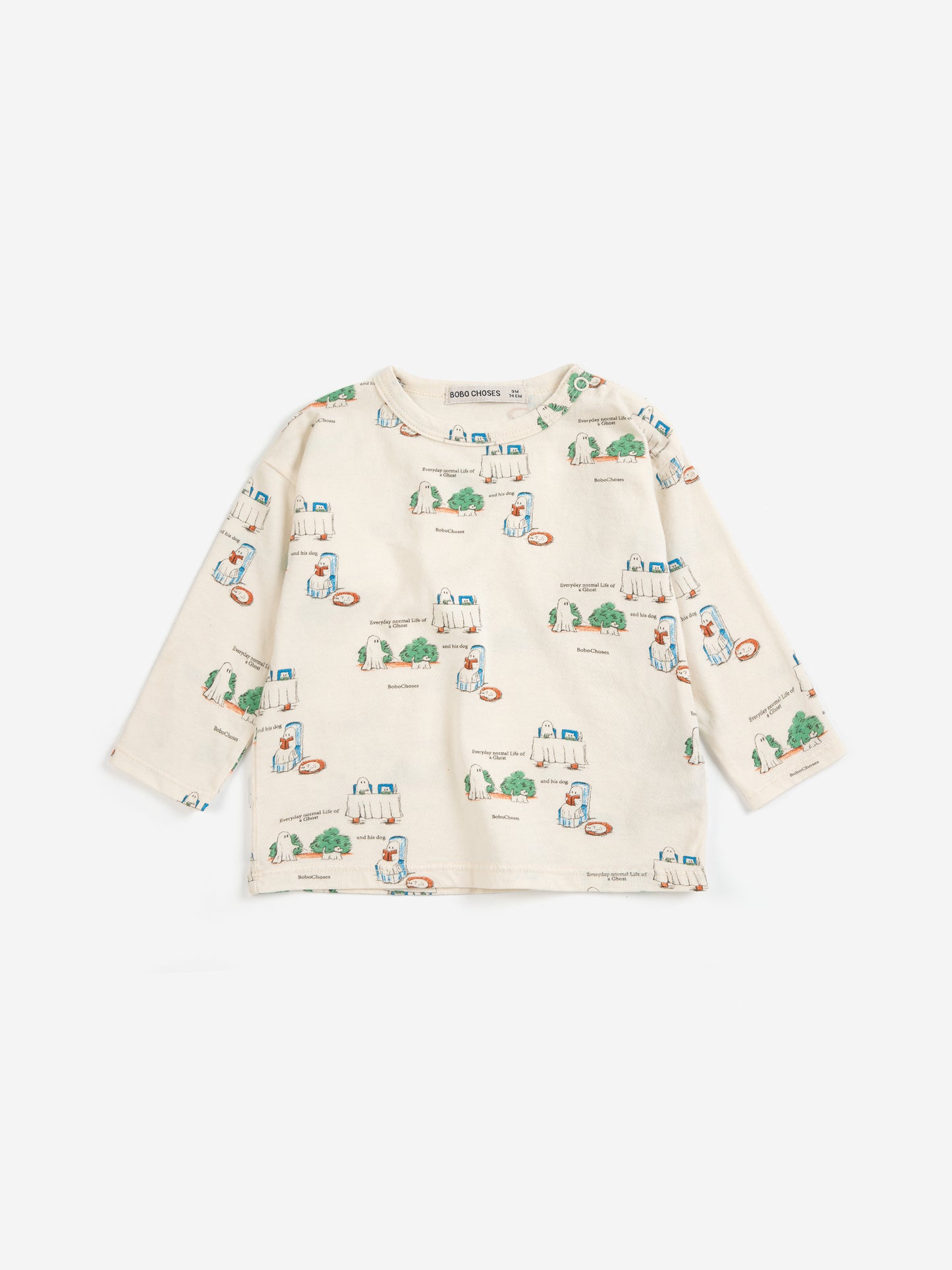Everyday ghosts all over t-shirt