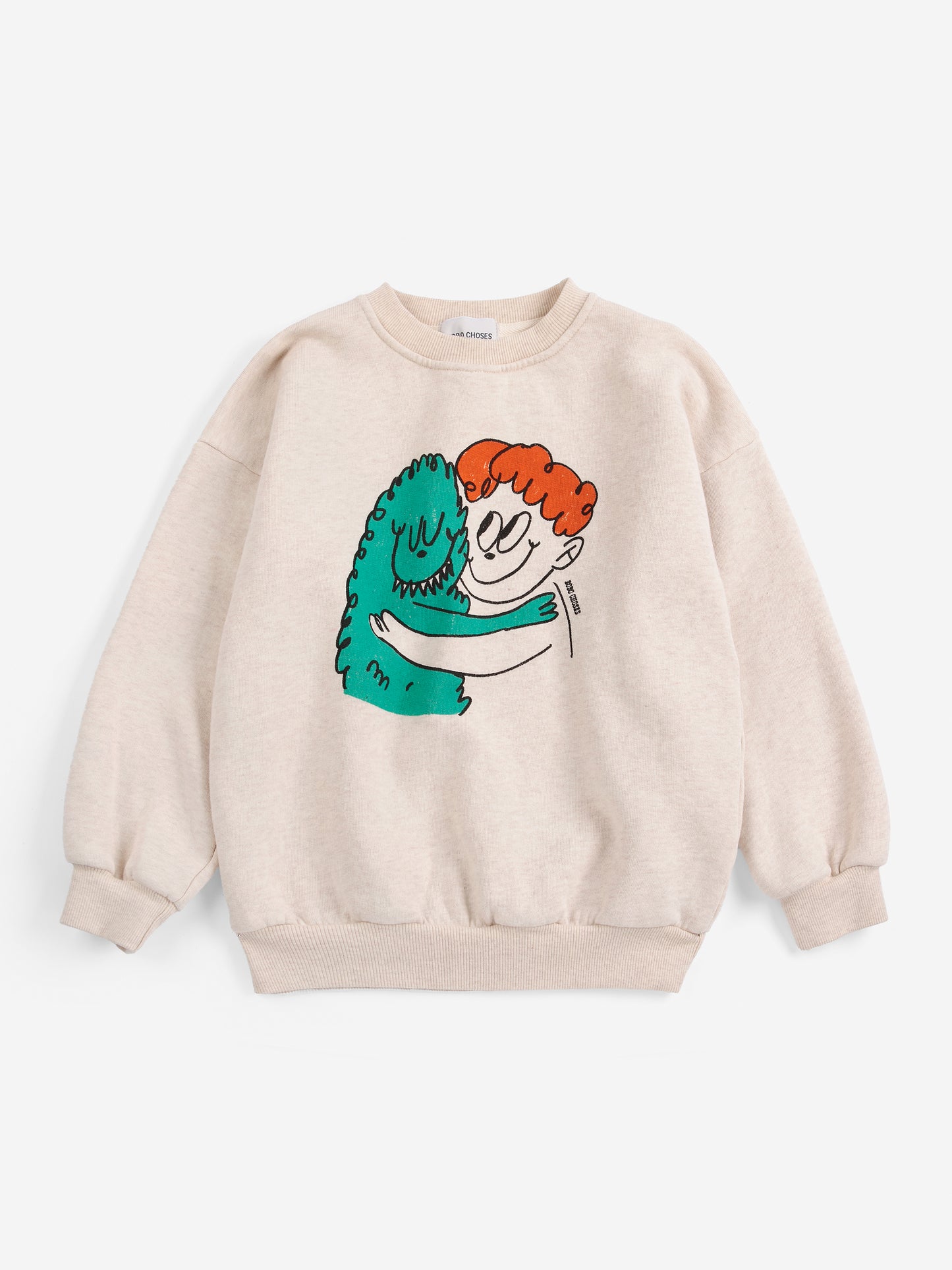 Hug hairy monster sweatshirt