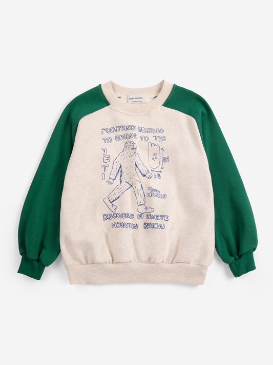 Mr. footish raglan sweatshirt