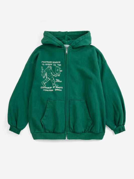 Mr. footish zipped hoodie