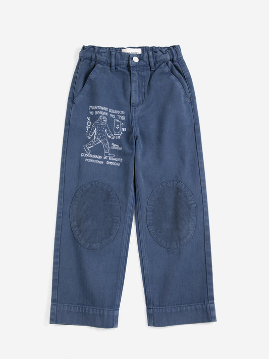 Mr. footisch knee pads woven pants