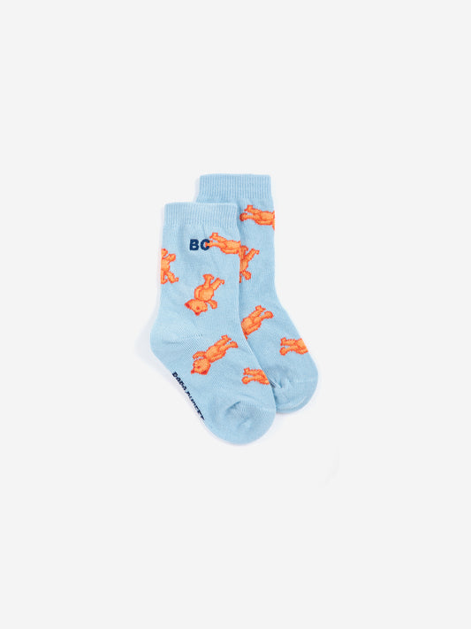 Softpaw monster all over short socks