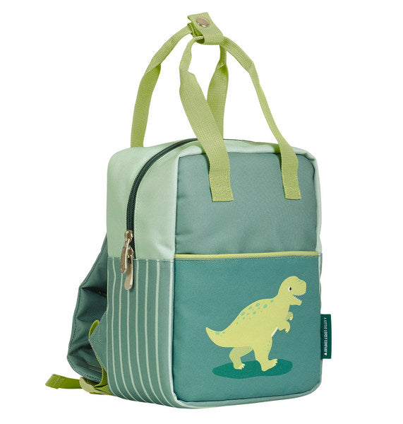 Little square backpack happy cherries/dinosaur