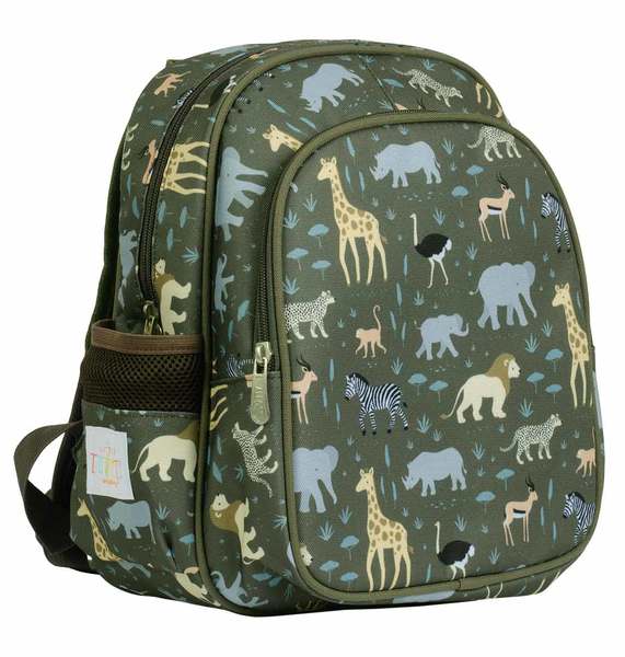 Backpack hearts/princesses/ice cream/jungle/savanna/dinosaurs