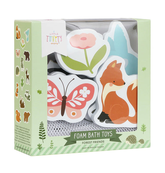 Foam bath toys forest friends