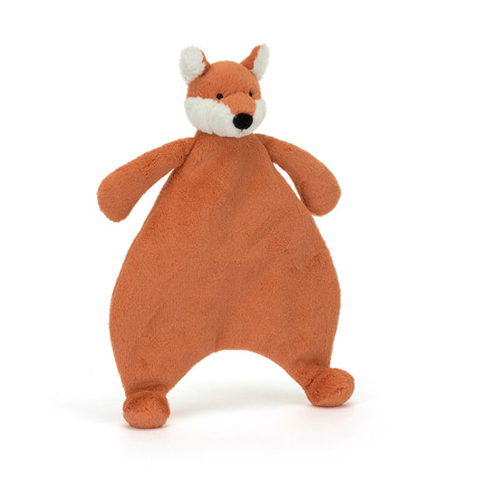 Bashful fox cub/beige bunny/dragon comforter
