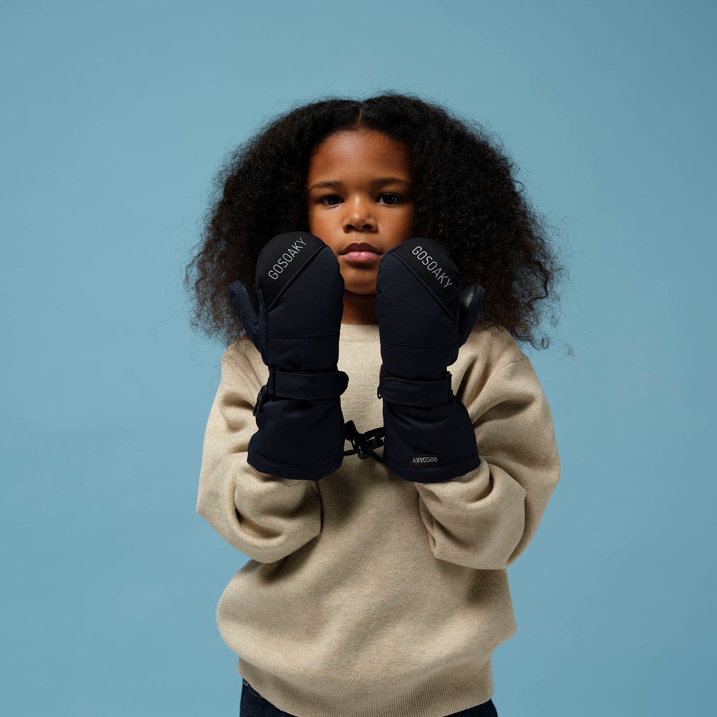 Sheep shaun waterproof mittens