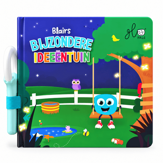 Glo pals book with light blair/pippa/alex